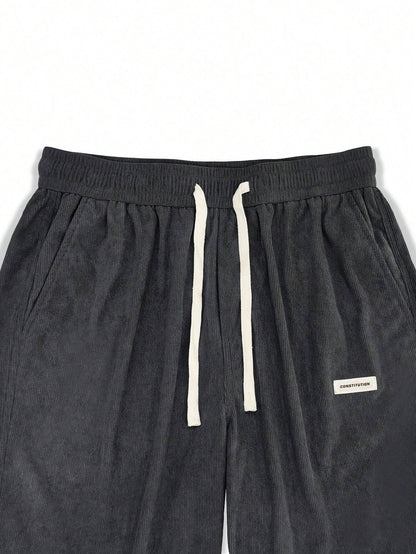 Claim Dot Men'S Solid Color Casual Everyday Trousers Men'S Streetwear Pants, Boy Friend Gifts, for Fall